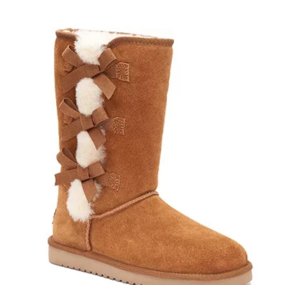 Koolaburra by UGG Victoria Women's Winter Boots Color chesnut size 9 - Picture 10 of 11
